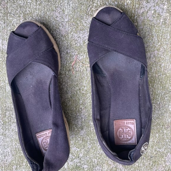 Tory Burch Black Wedges - Picture 3 of 7